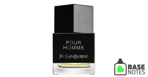 basenotes ysl|ysl pour homme ingredients.